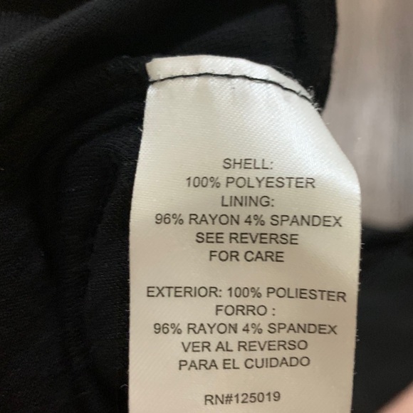 Joseph A. Black Sheer Short Sleeve Medium Top - Picture 10 of 10